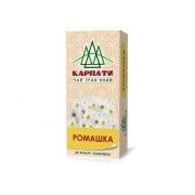 Чай "Карпати" 20ф/п*1.25г трав. "Ромашка" 20шт.ящ